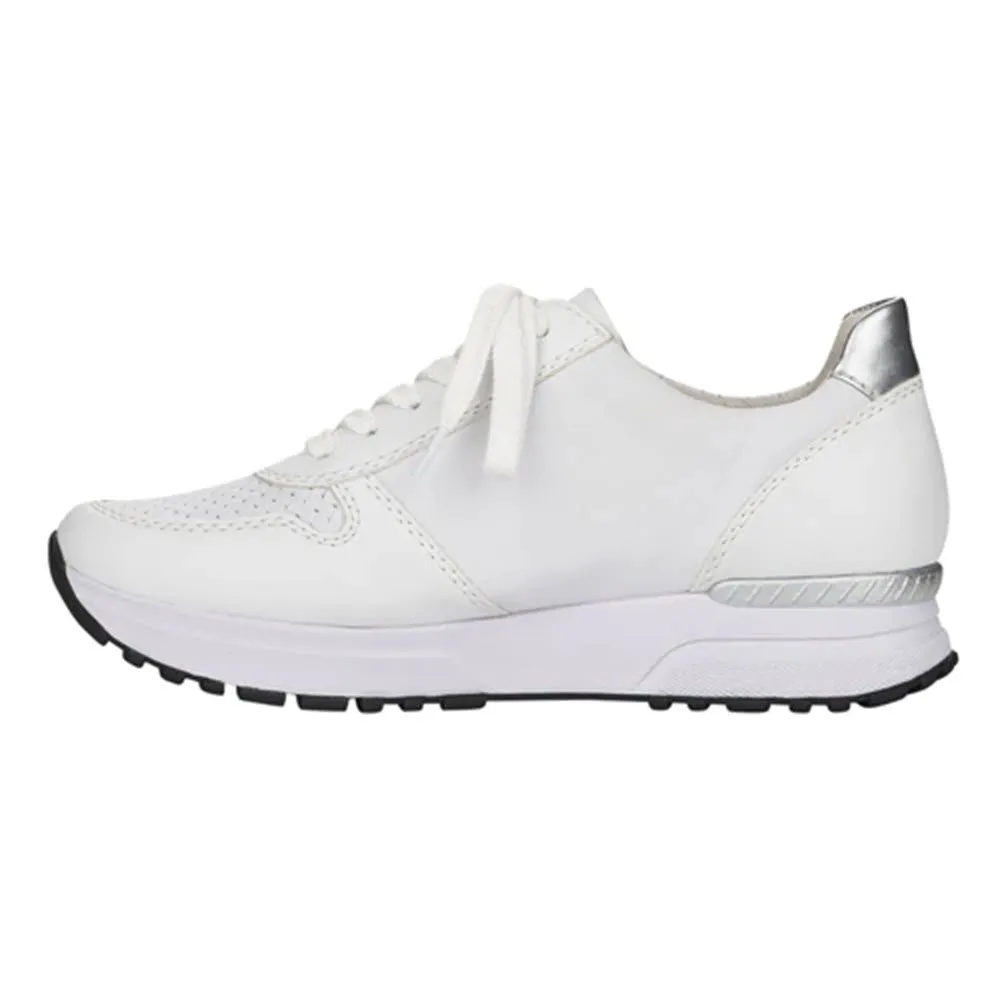 RIEKER STREET STYLE RETRO SNEAKER WHITE - WOMENS