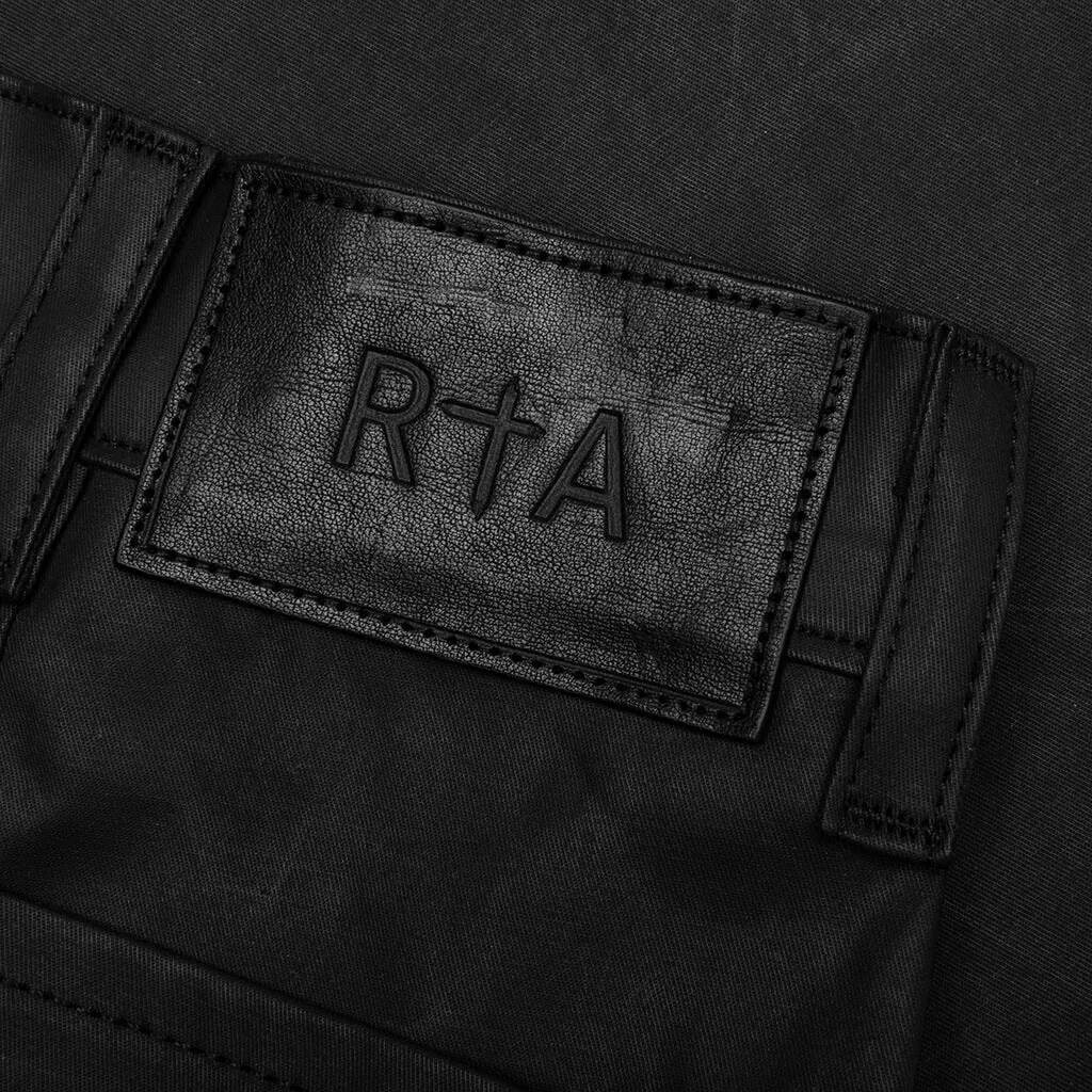 Roman Jean - Coated Black