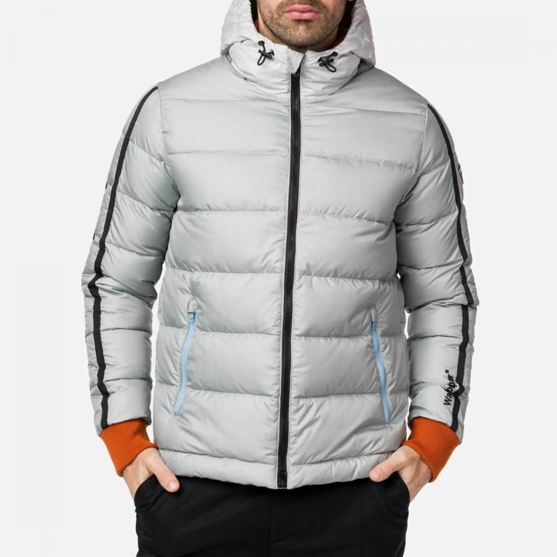 Rossignol Mens Cesar Colorblock Jacket in Grey