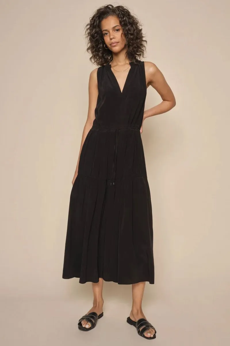 Sabri SL Solida Dress | Black | Kjole fra Mos mosh