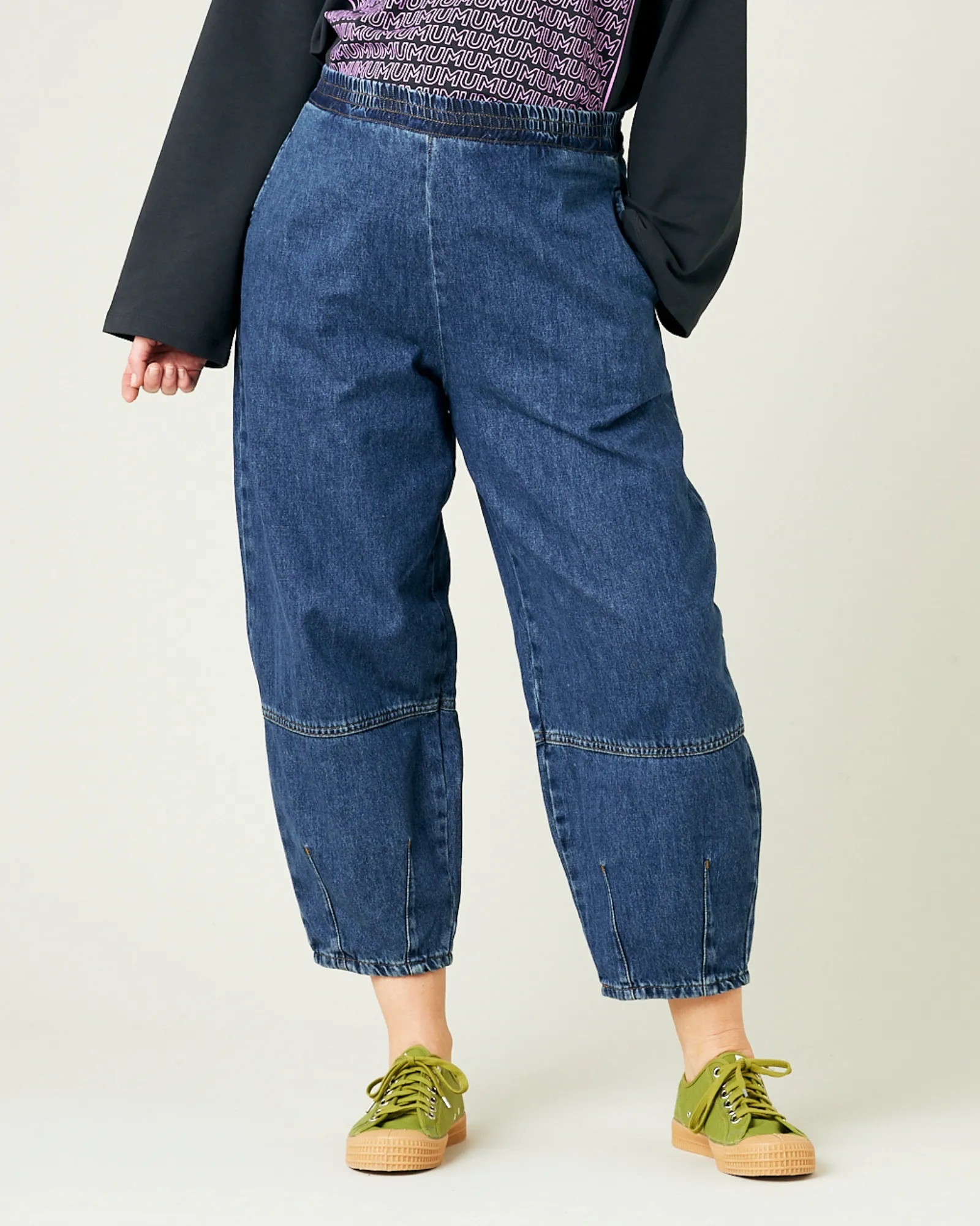 Sadie Mid Blue Wash Denim Jeans