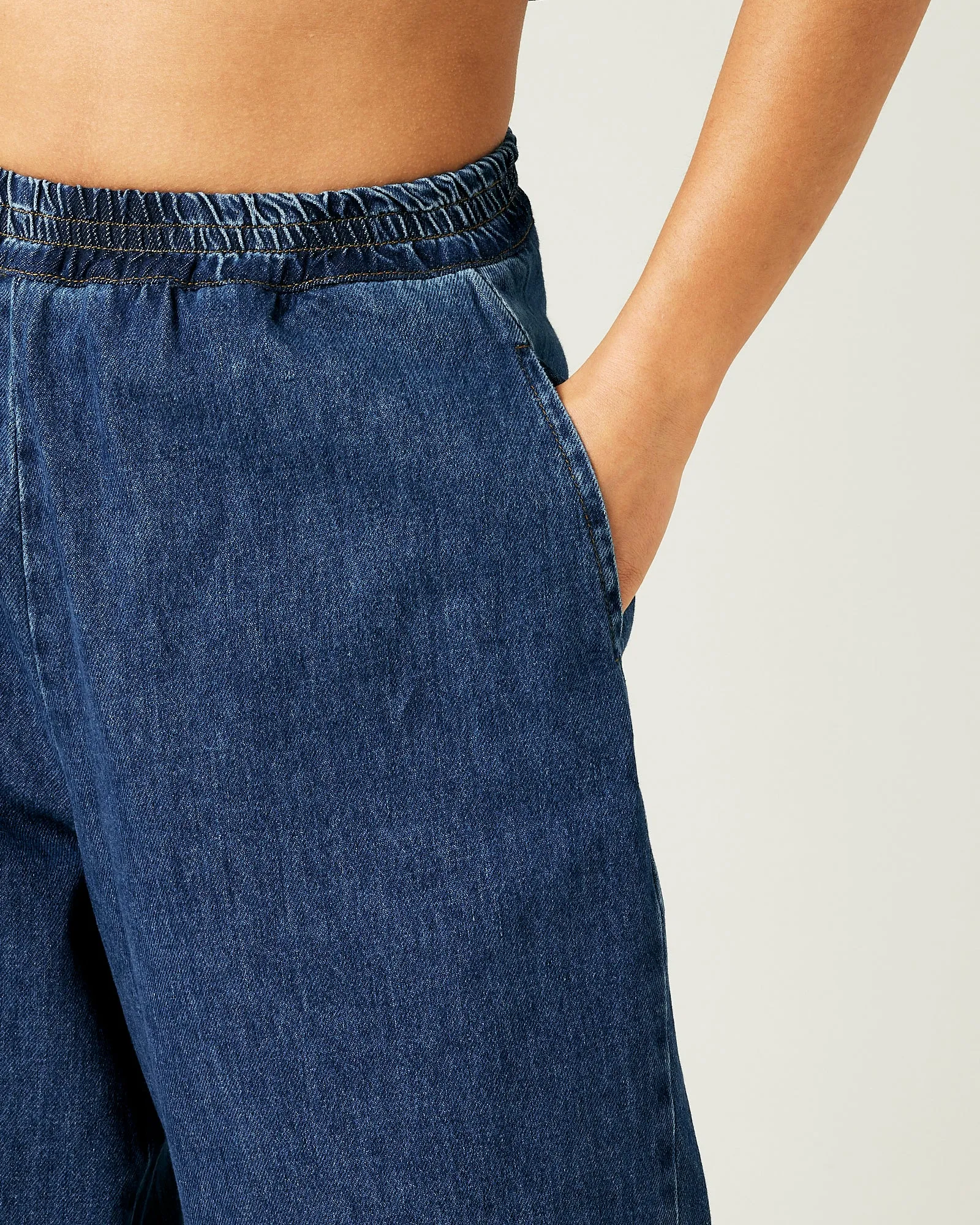 Sadie Mid Blue Wash Denim Jeans