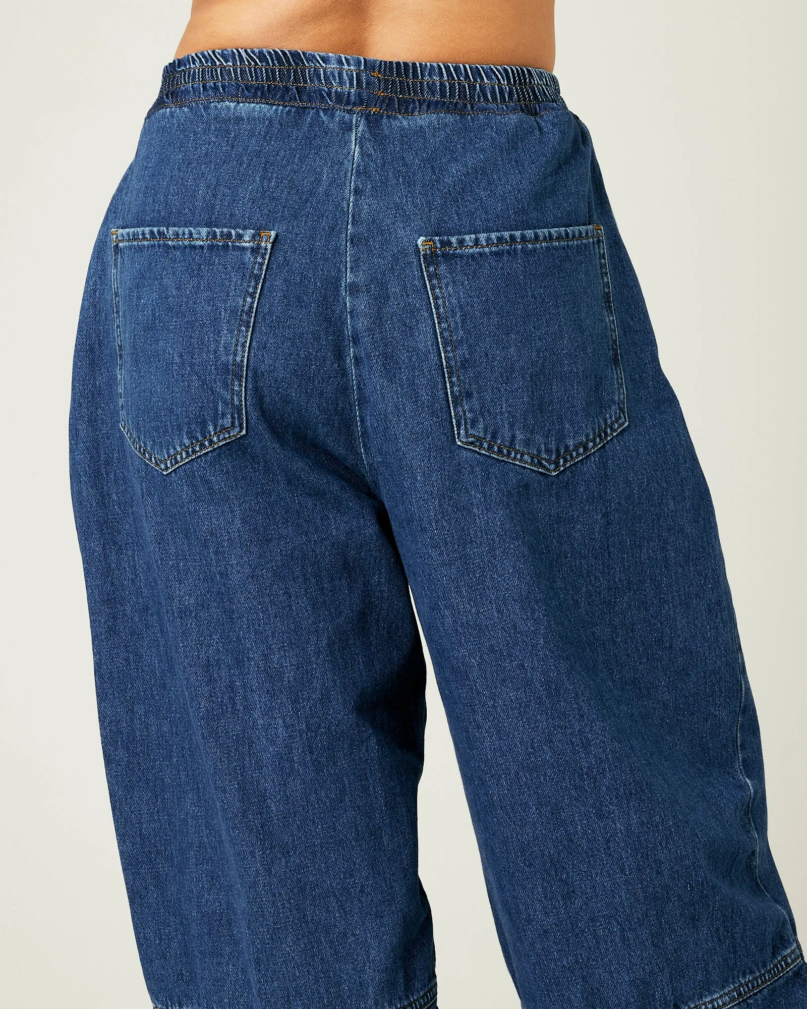 Sadie Mid Blue Wash Denim Jeans