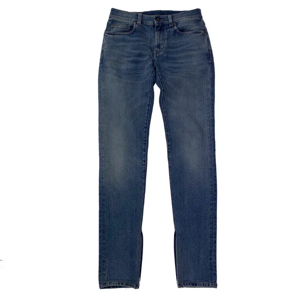 Saint Laurent D02 M/SK-LW Blue Denim Jeans 