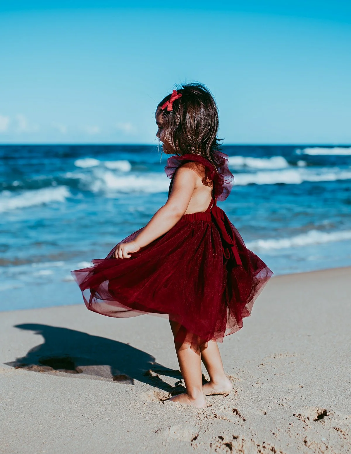 Scarlett Tutu Dress - Cherry Red