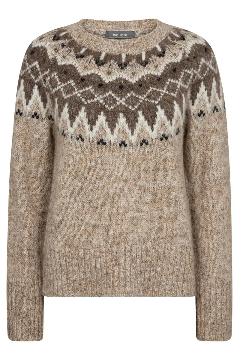 Sidsel Warm Knit  | Tannin | Strik fra Mos Mosh