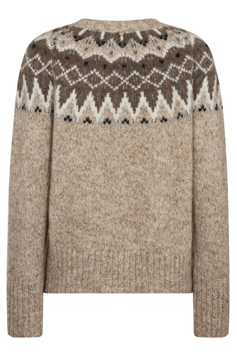 Sidsel Warm Knit  | Tannin | Strik fra Mos Mosh