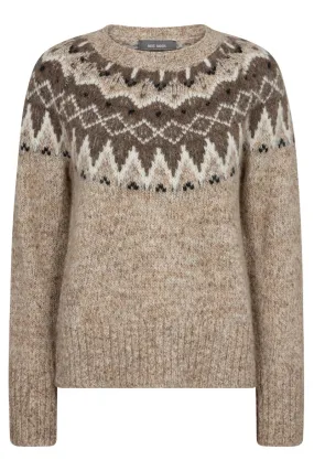 Sidsel Warm Knit  | Tannin | Strik fra Mos Mosh