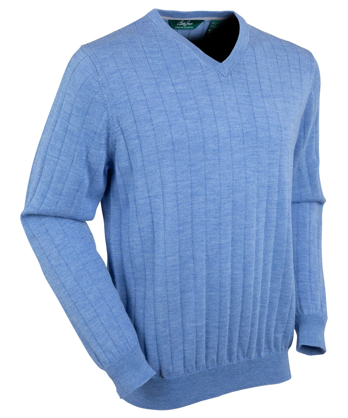 Signature Merino V-neck Pullover Sweater