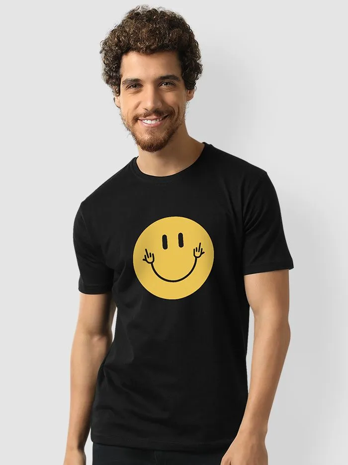 Smiley T Shirt: Buy Smiley T Shirt for Men Online in India | Beyoung