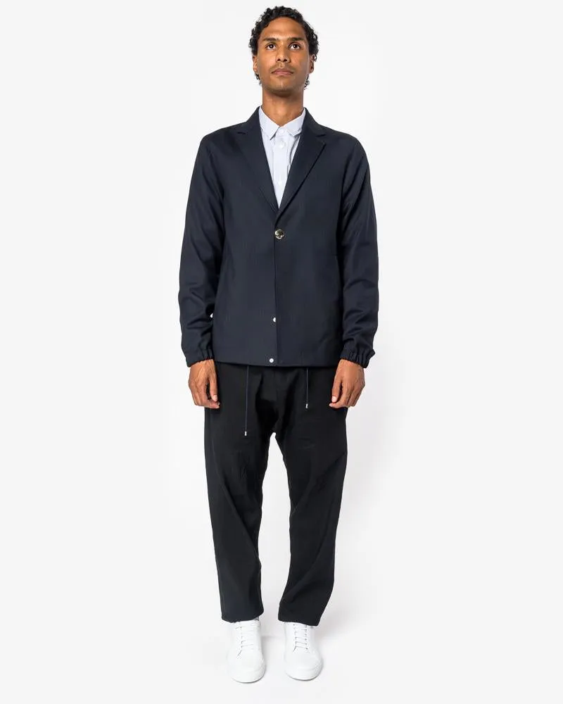 Snap Sport Coat in Navy