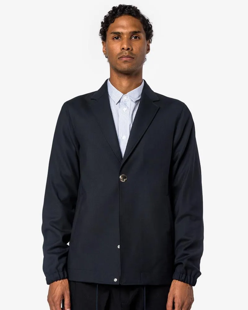 Snap Sport Coat in Navy