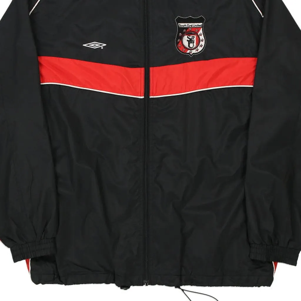 South End United Winnipeg Umbro Jacket - XL Black Polyester