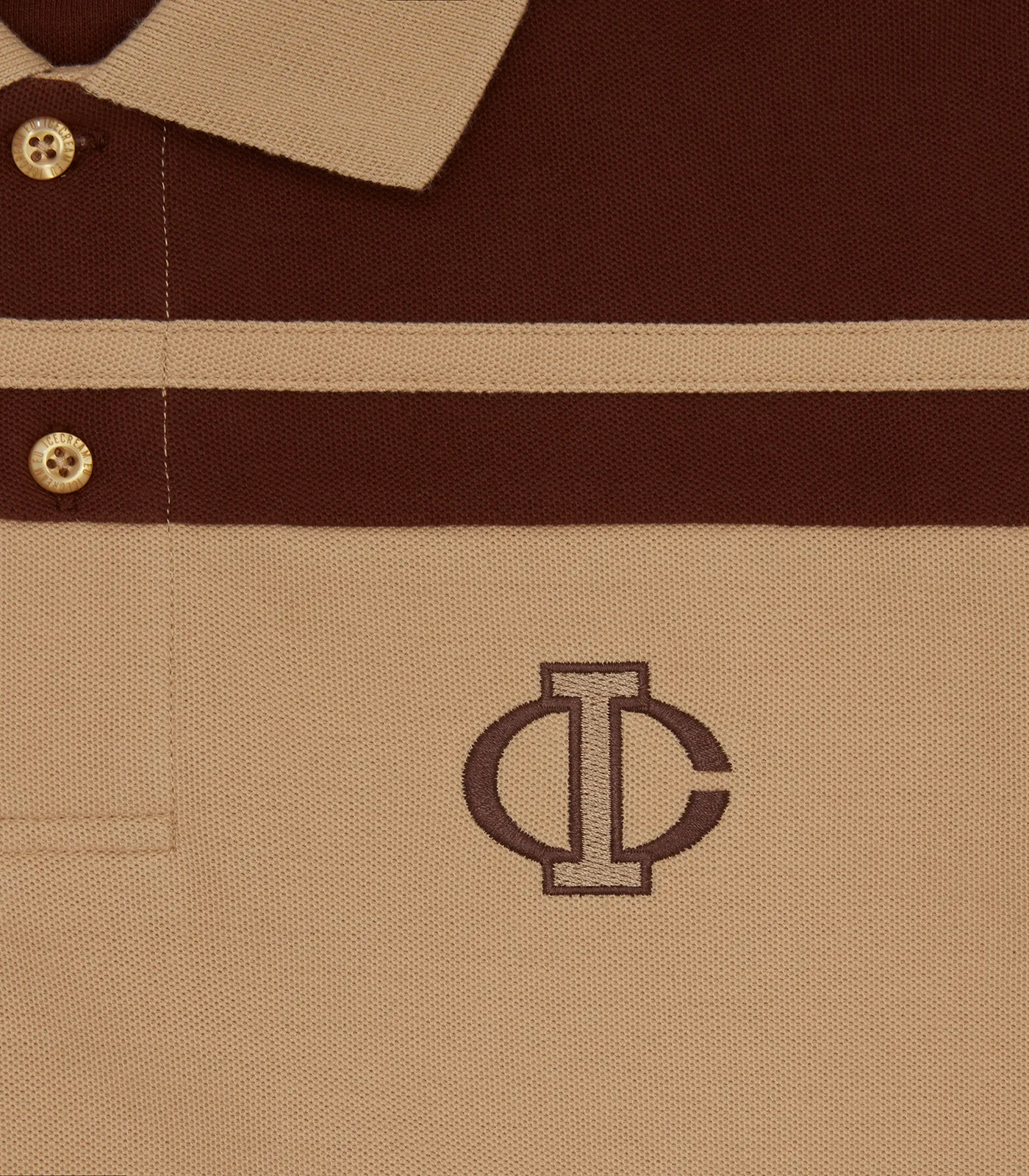 SPORT POLO - BROWN