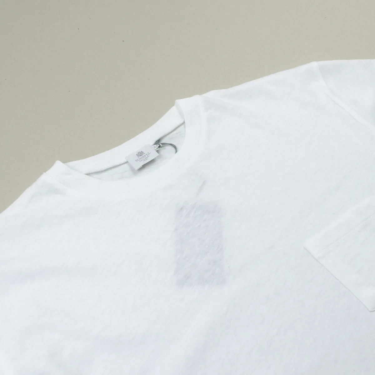 Sunspel - Relaxed Fit T-shirt - White