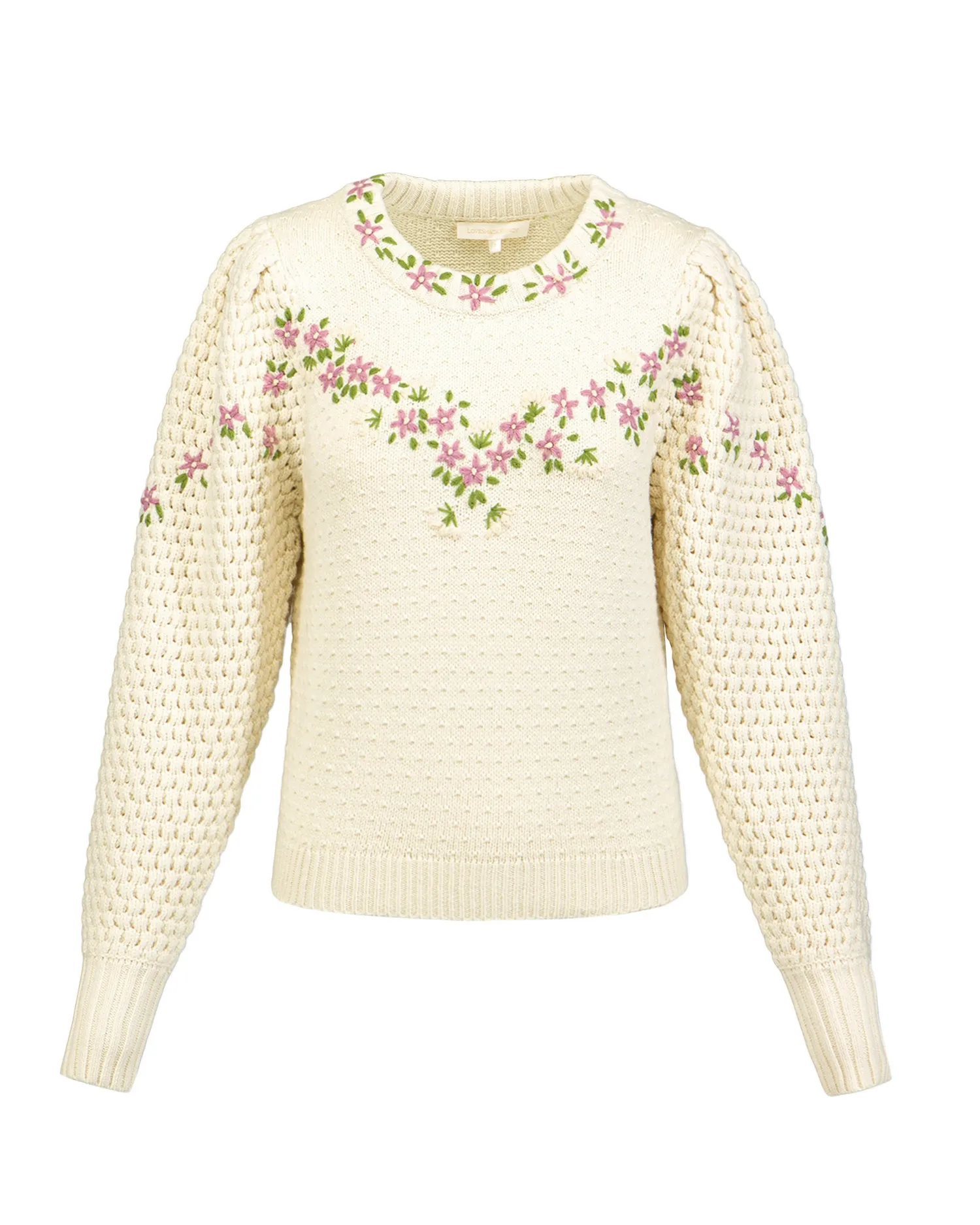 Sweater LoveShackFancy KENZLY LK8231052-ivory