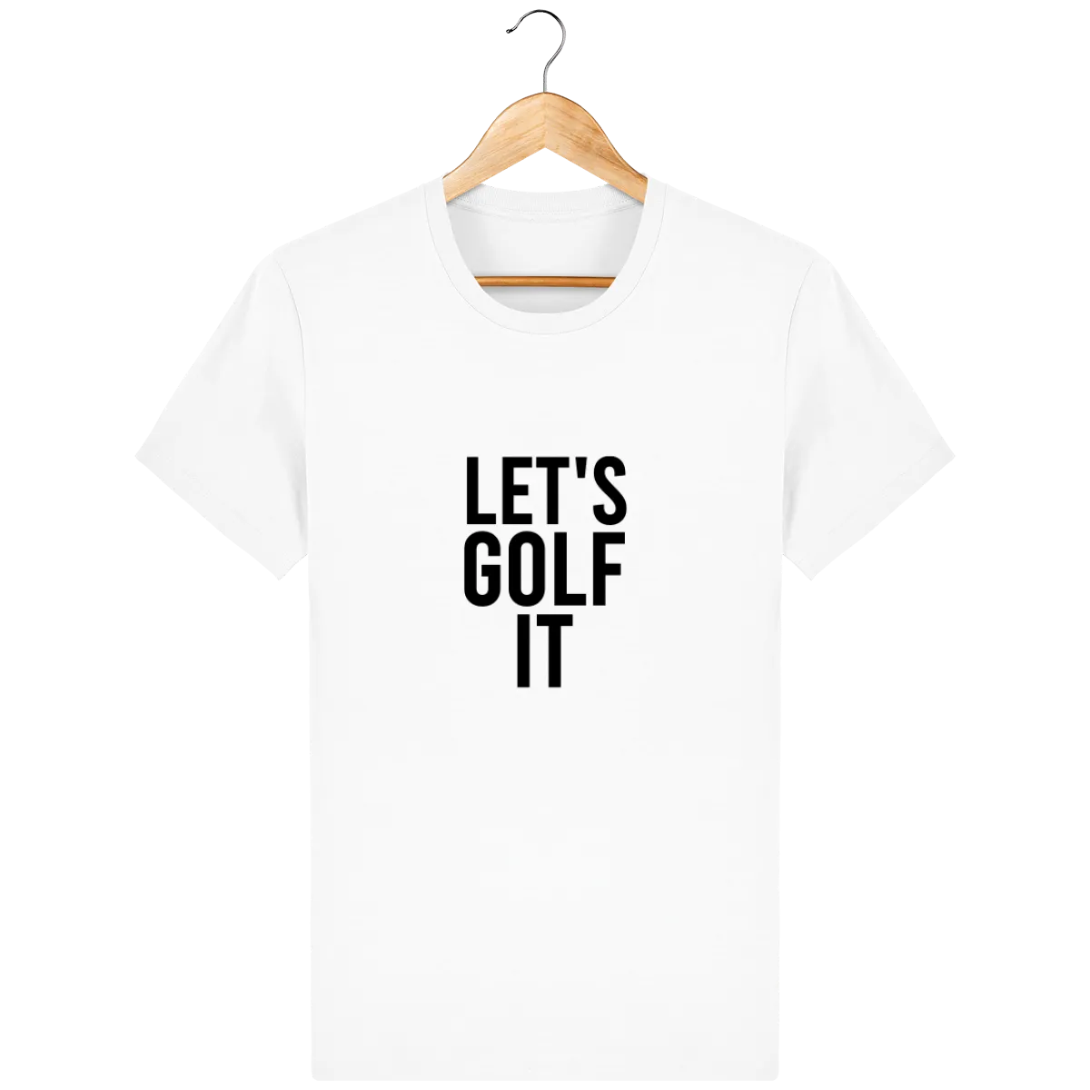 T-Shirt en coton bio LET'S GOLF IT