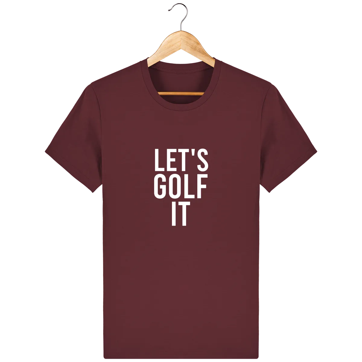 T-Shirt en coton bio LET'S GOLF IT