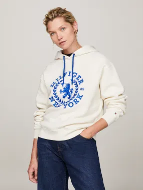 TH Crest Logo Regular Fit Hoodie | Sweatshirts & Hoodies | Tommy Hilfiger