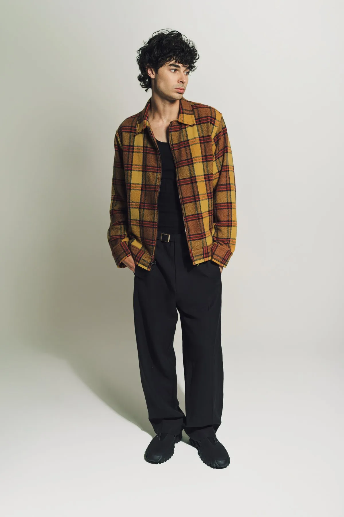 THE ELDER STATESMAN | SUNSHINE PLAID DECON JACKET