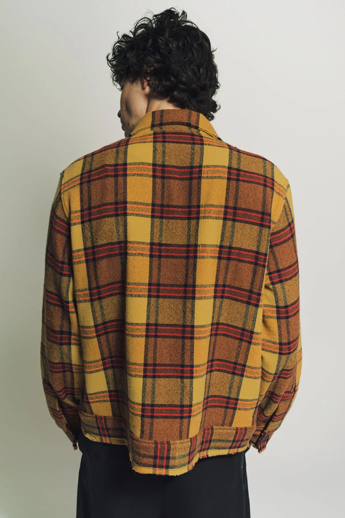 THE ELDER STATESMAN | SUNSHINE PLAID DECON JACKET