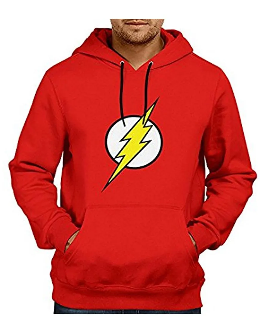 The Flash Hoodie - Red Logo - Ujackets