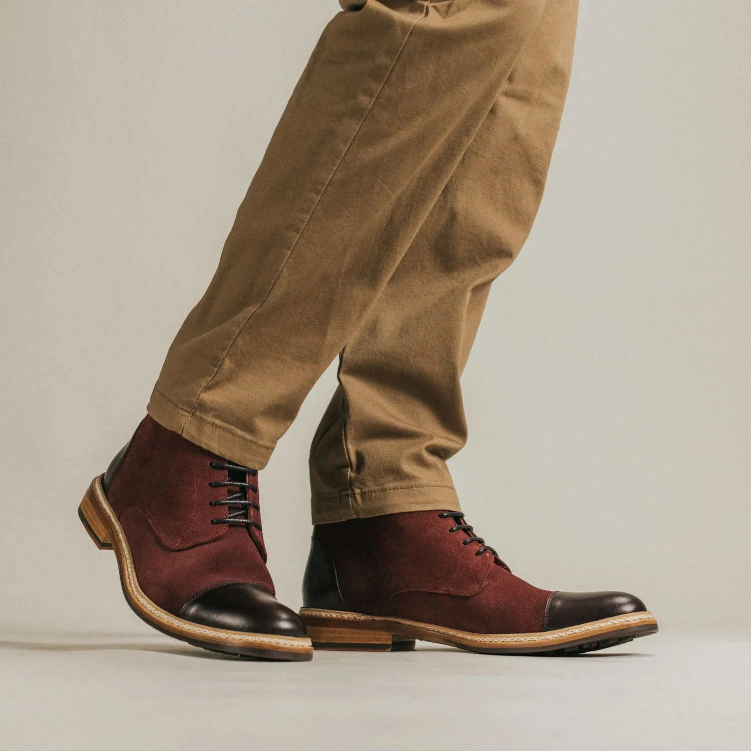 The Troy Boot in Oxblood (Last Chance, Final Sale)