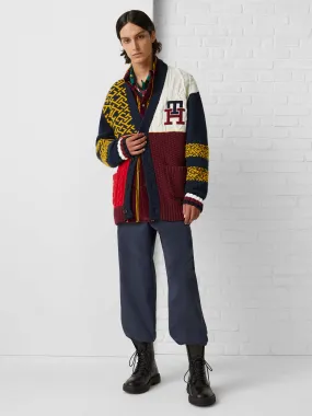 THL Letterman Relaxed Fit Cardigan | Sweatshirts & Hoodies | Tommy Hilfiger