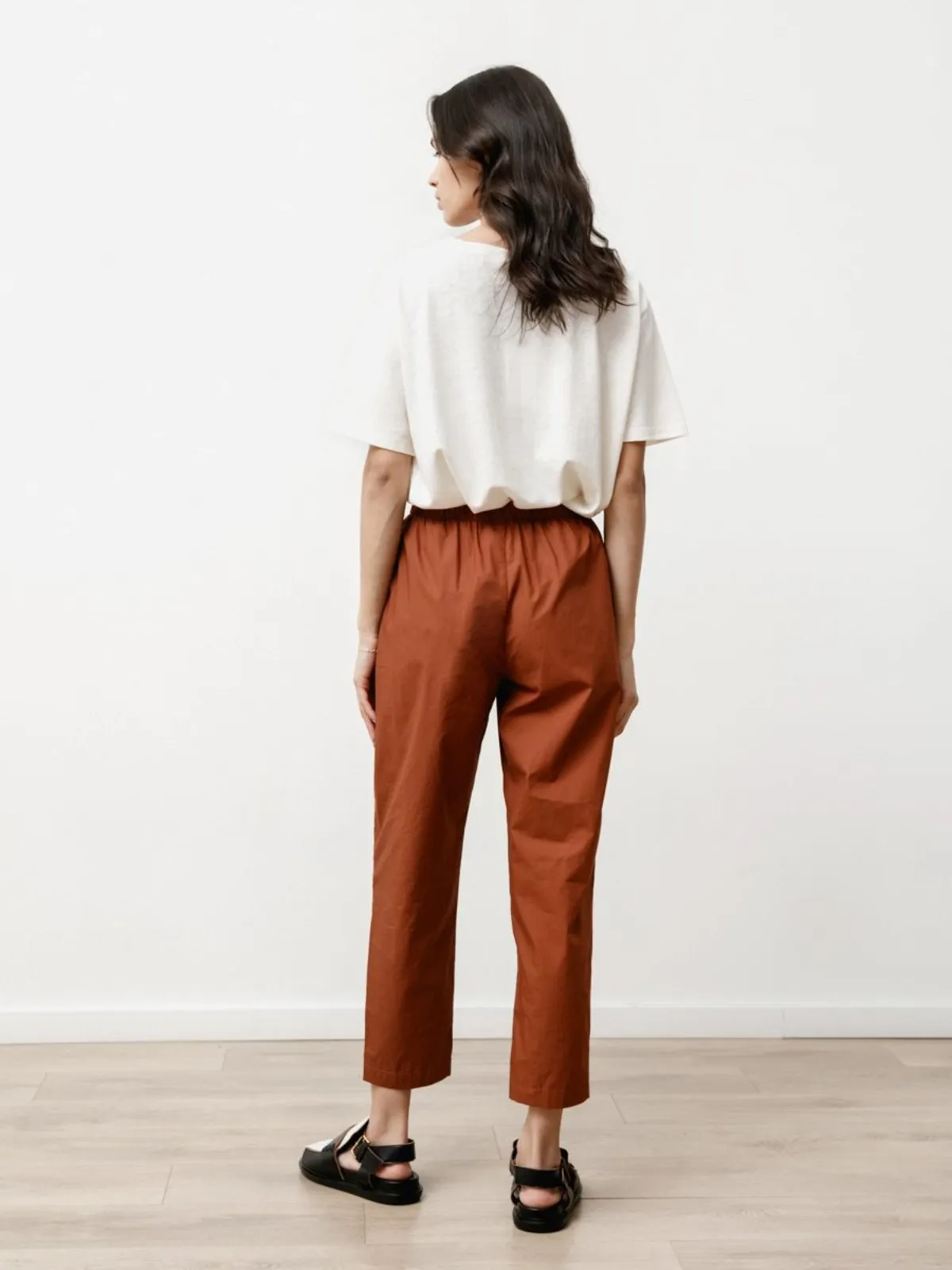 Tile Pant - Light Poplin Chestnut