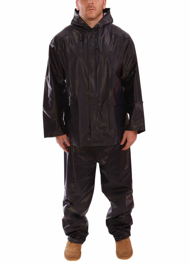 Tingley Tuff-Enuff 2 Piece Plus Rainsuit With Hood, 25 mm