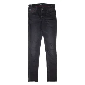 TOMMY HILFIGER Simon Mens Jeans Black Slim Skinny W30 L34