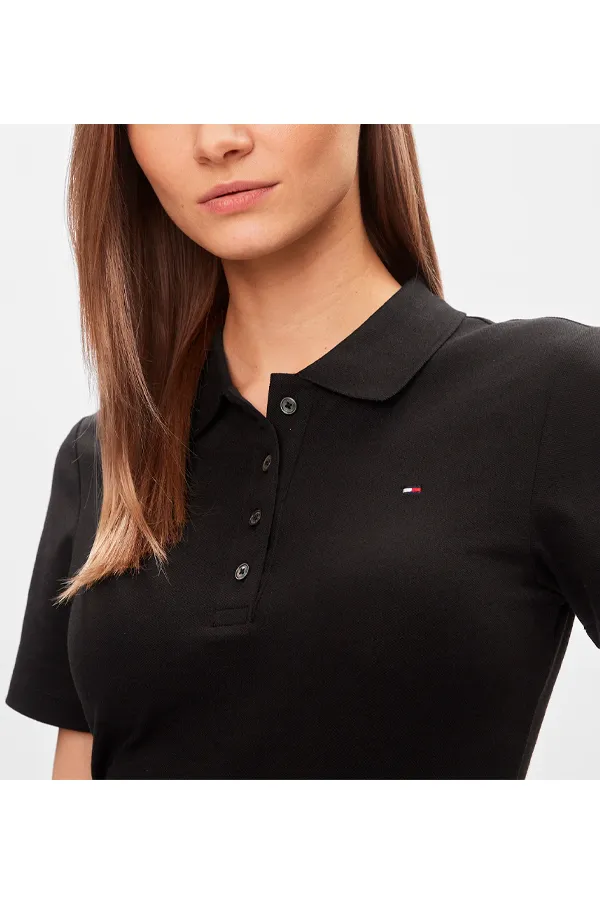 Tommy Hilfiger Women Polo Classic 1985 Black