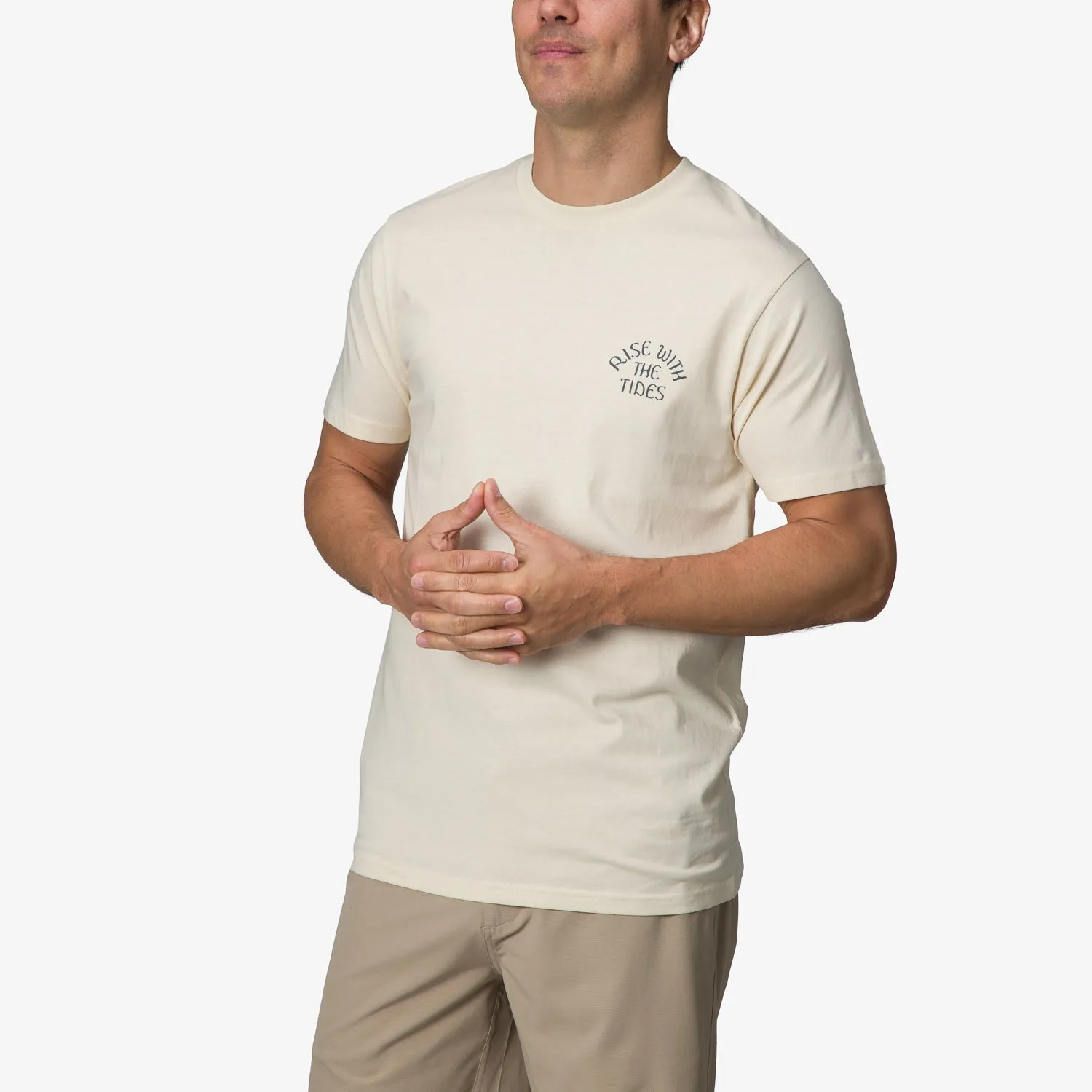 Torreys Tee- Almond