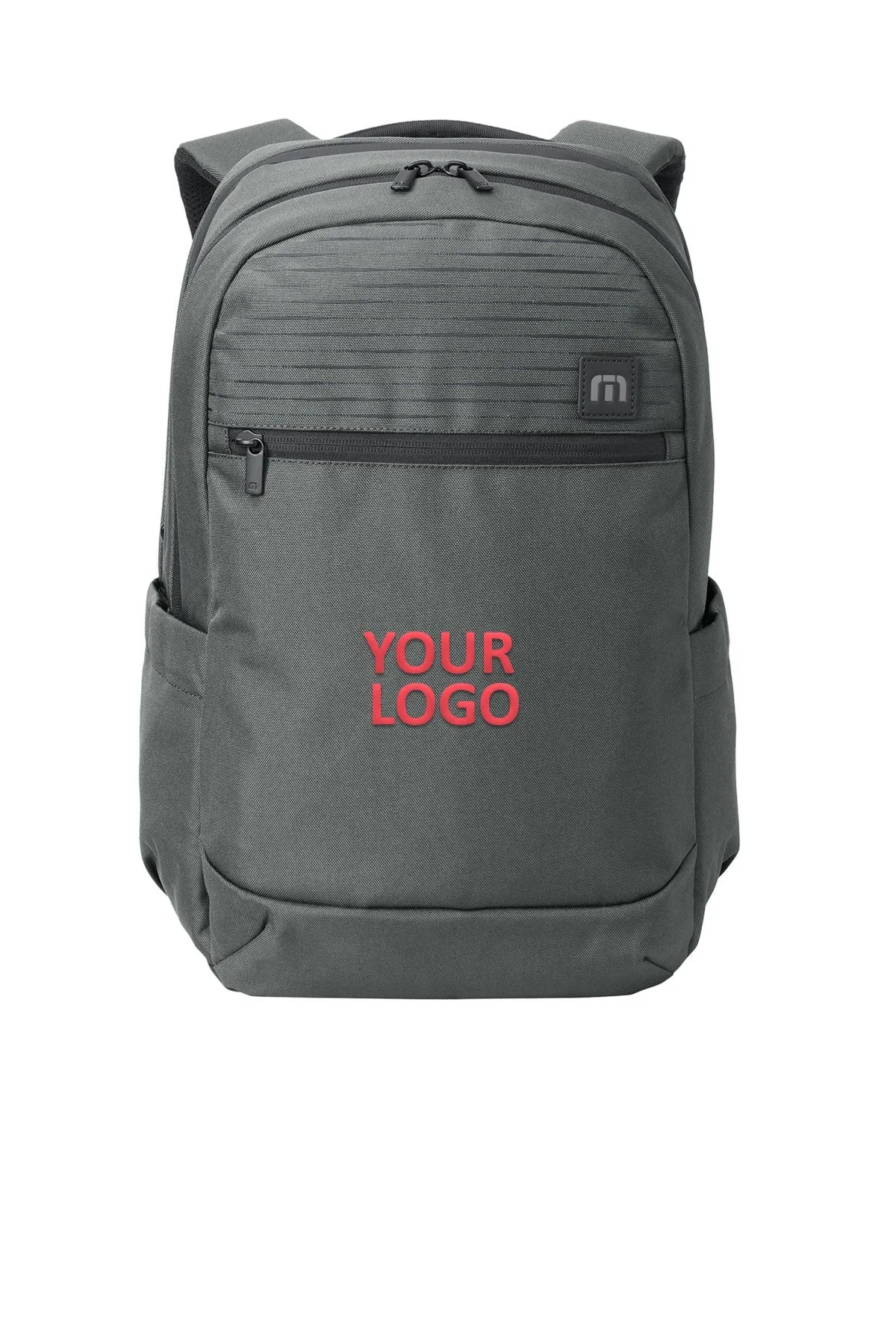 TravisMathew Approach Branded Backpacks, Graphite