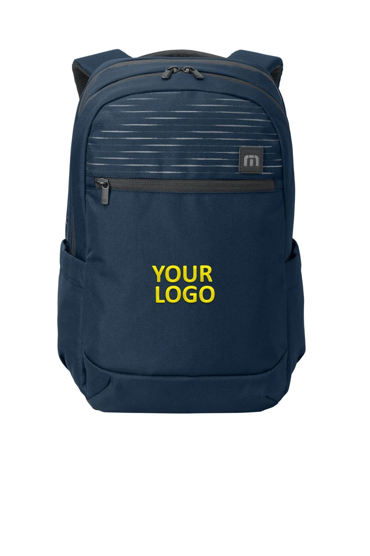 TravisMathew Approach Branded Backpacks, River Blue Navy