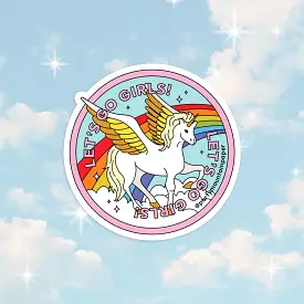 Unicorn Rainbow Sticker