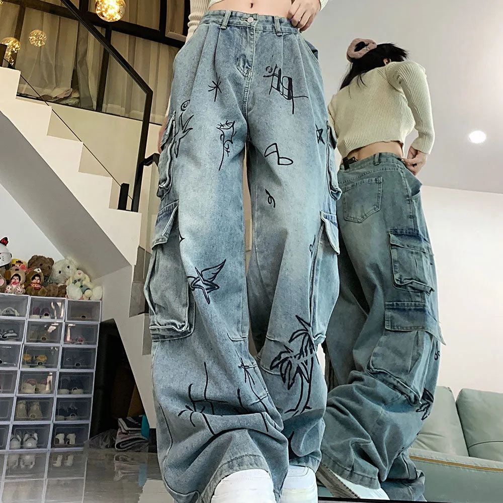 Urban Art Cargo Jeans