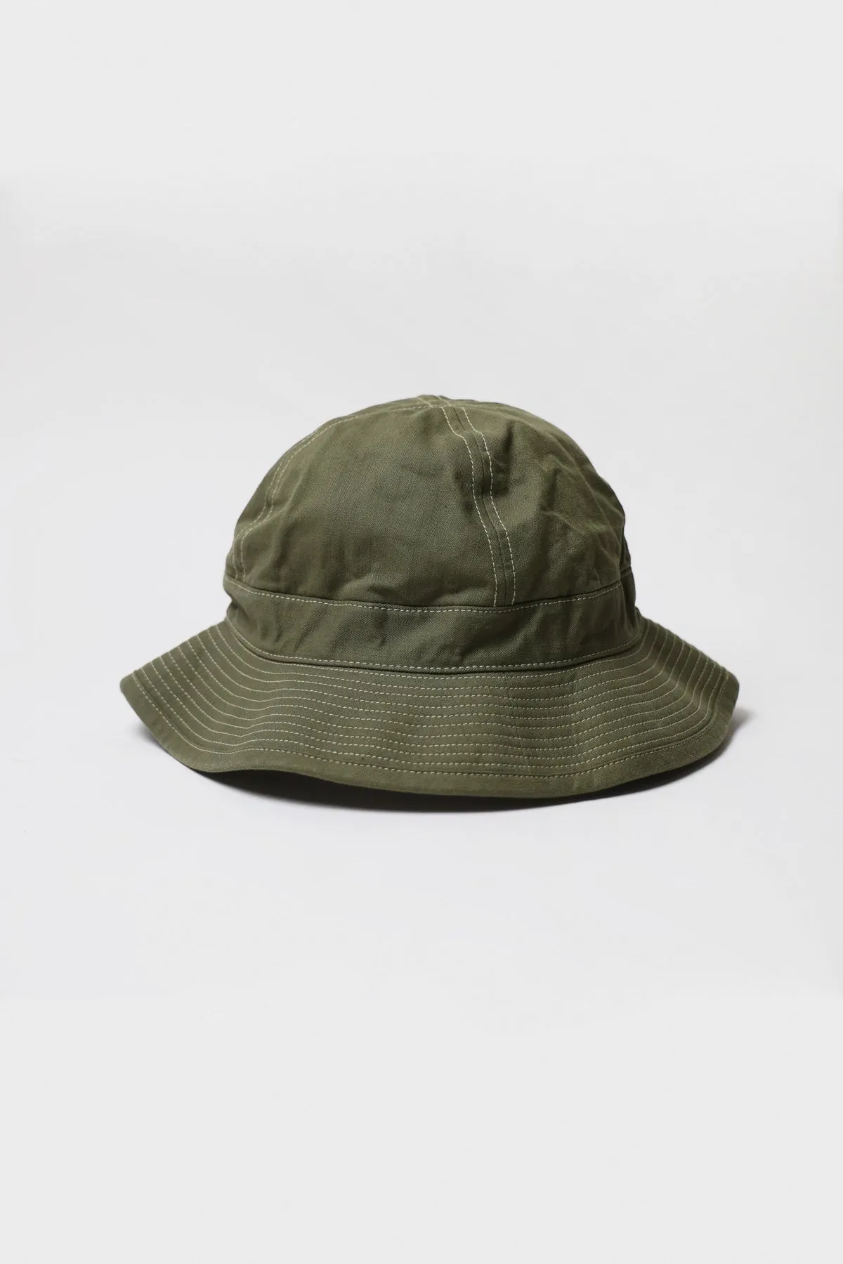 US Navy Hat - Herringbone Green