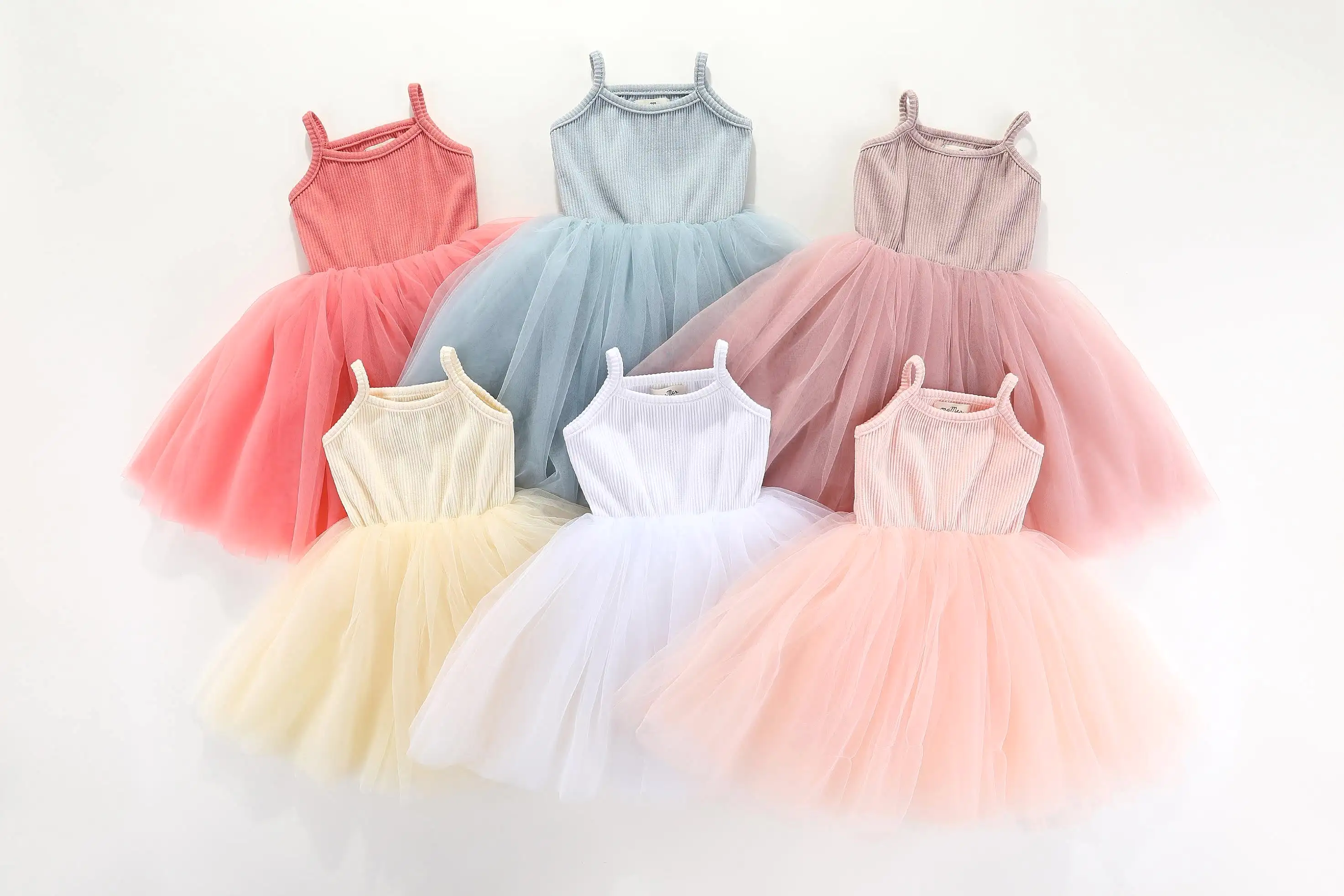 Valentina Tutu Dress - LIGHT PINK : 0-6M, 6-12M, 1-2Y, 2-3Y, 3-4Y, 4-5Y, 5-6Y, 6-8Y, 8-10Y