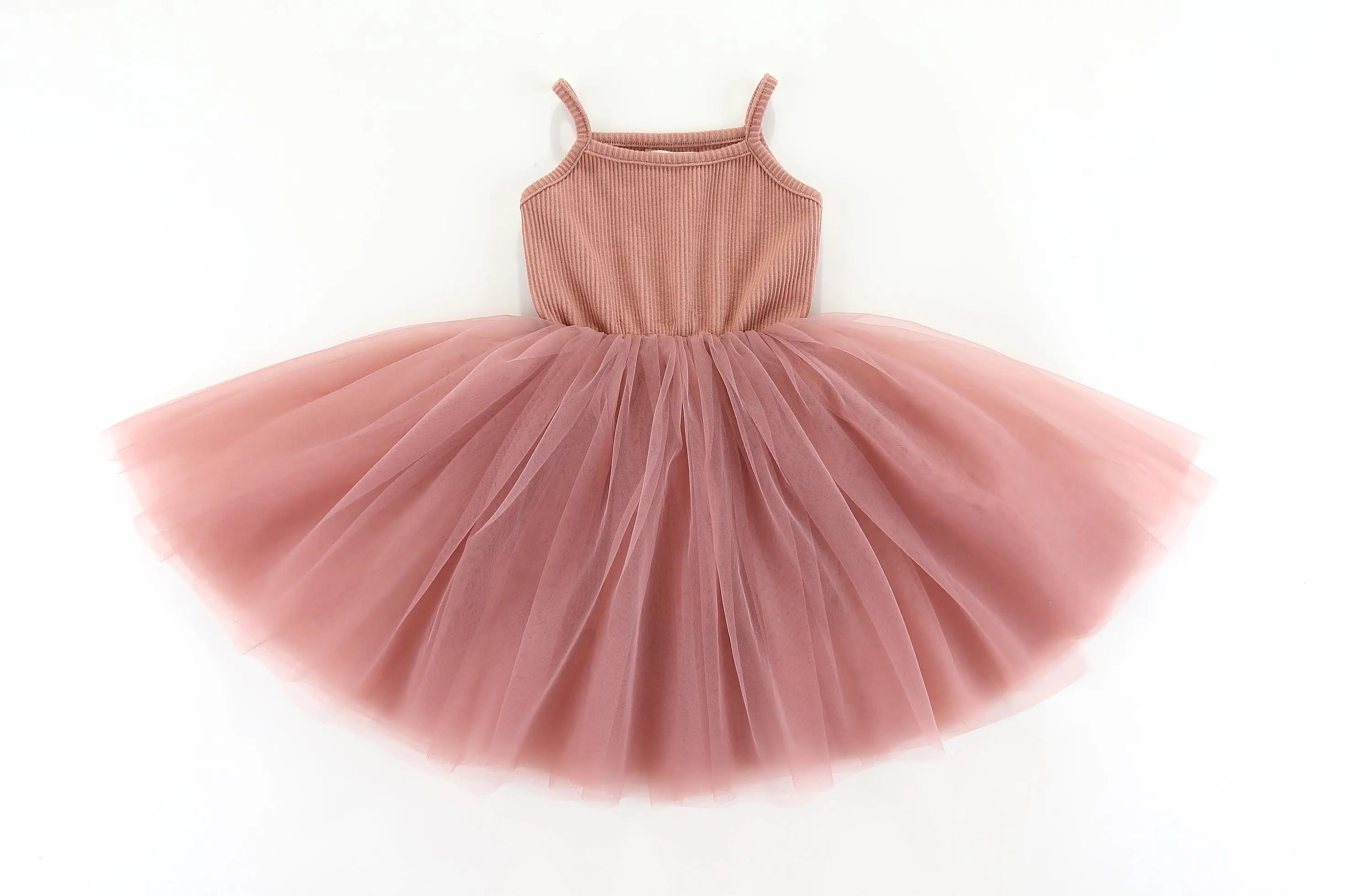 Valentina Tutu Dress - ROSE: 1-2Y, 2-3Y, 3-4Y, 4-5Y, 5-6Y, 6-8Y