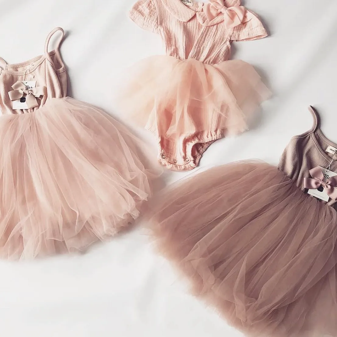 Valentina Tutu Dress - SAGE: 1-2Y, 2-3Y, 3-4Y, 4-5Y, 5-6Y, 6-8Y