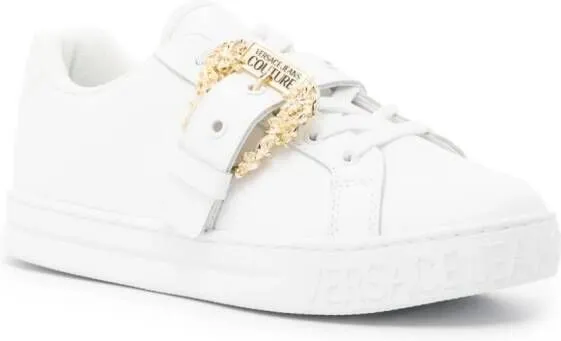 Versace Jeans Couture Court 88 leather sneakers White