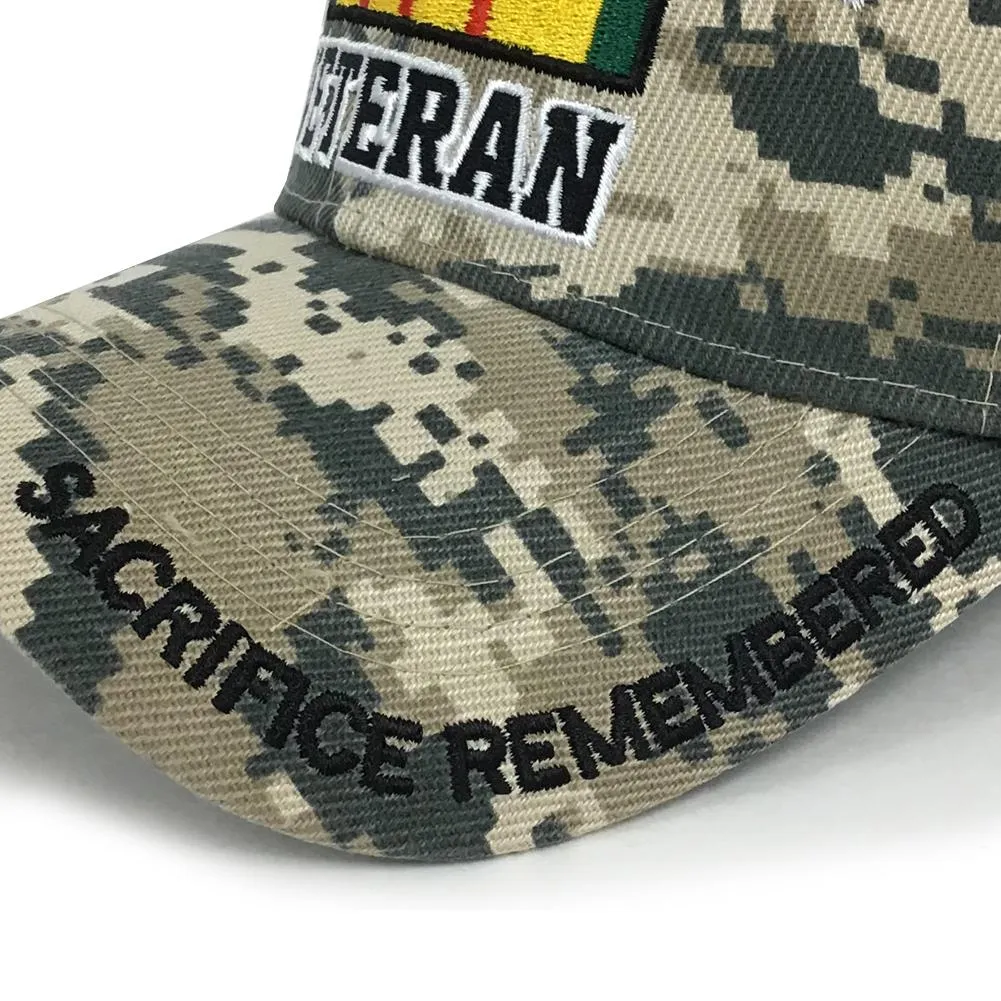 Vietnam Vet Digital Camo Hat (Camo)