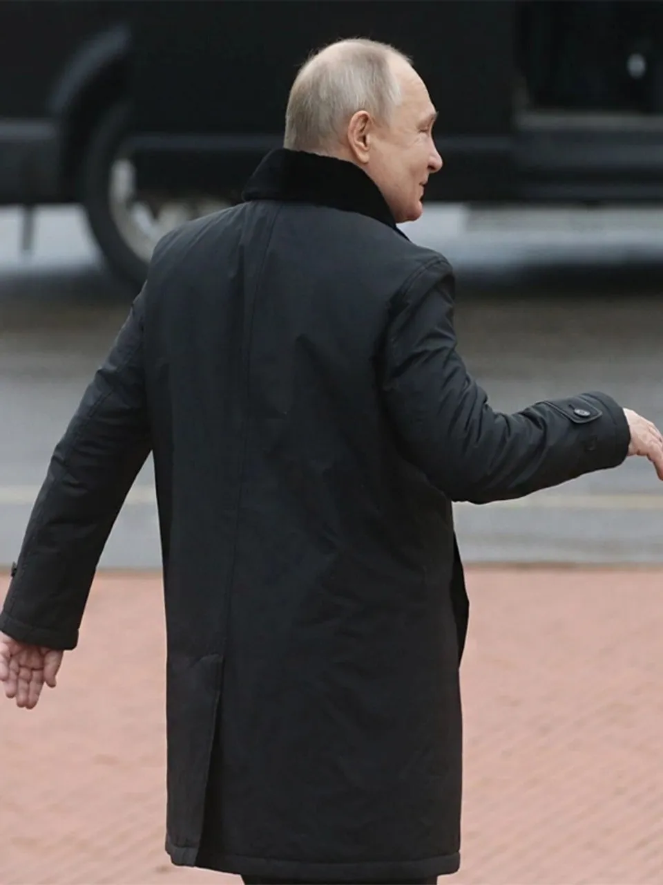 Vladimir Putin Black Coat