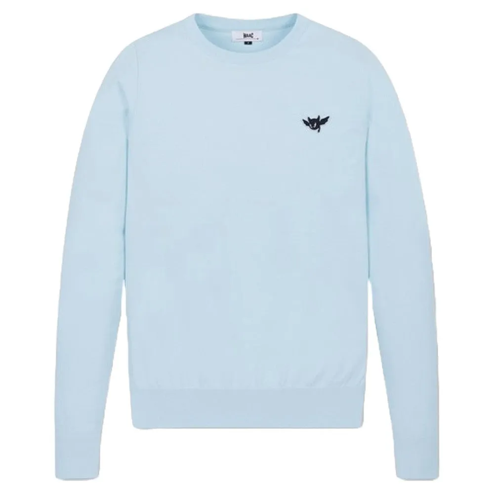 WAAC Crewneck Golf Sweater Light Blue - FW24 Women