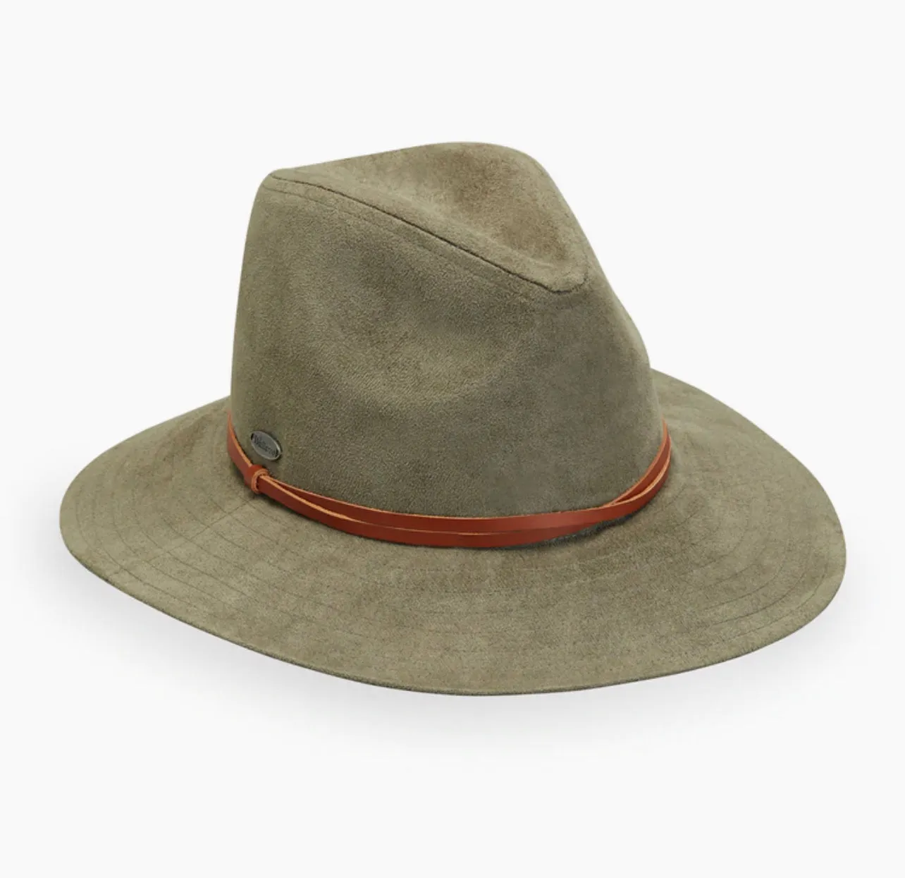 WALLAROO *TELLURIDE 4BRIM 100% SUEDE HAT