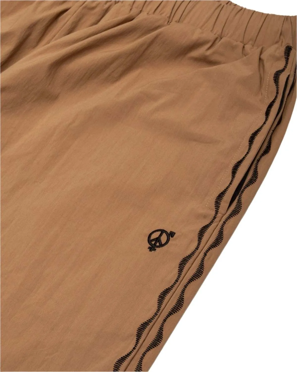 Welder's Stitch Easy Pant - Light Brown/Black