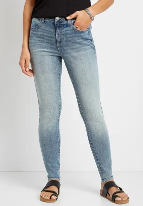 Women Maurices Jeans | Denimflex Medium Curvy High Rise Jegging