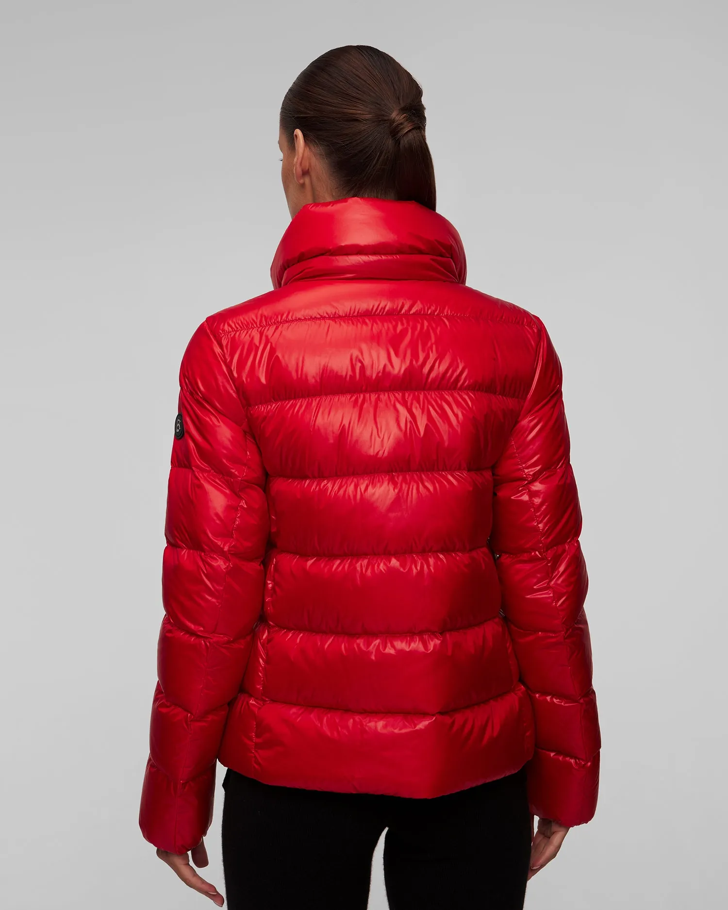 Women's red down jacket BOGNER Leslie-D 36326550-548