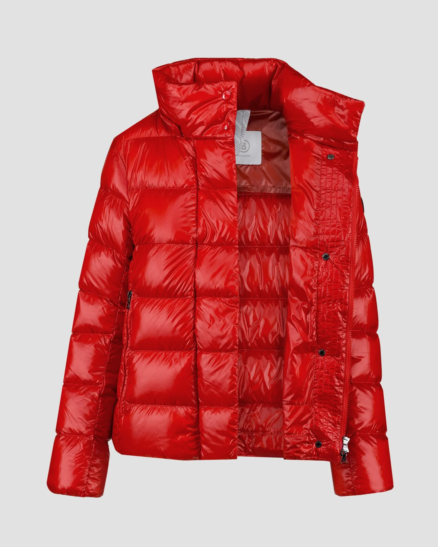 Women's red down jacket BOGNER Leslie-D 36326550-548